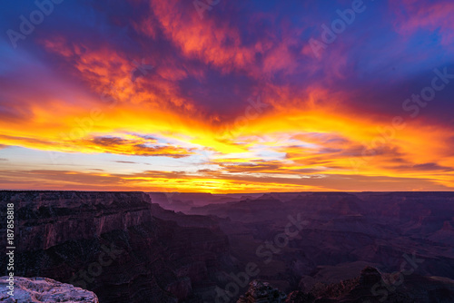 Sunset at the Grand Canyon © marknortona