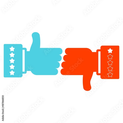 rate like gesture