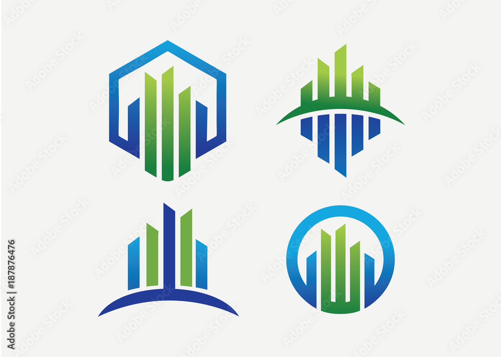 Real Estate Logo Set Template Design Vector, Emblem, Design Concept, Creative Symbol, Icon Real Estate Logo Set Template Design Vector, Emblem, Design Concept, Creative Symbol, Icon