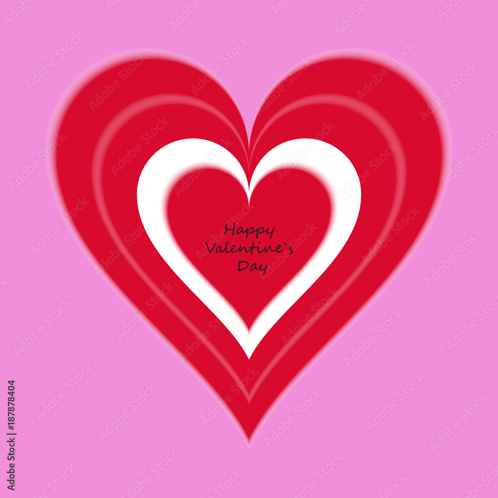 Abstract Love Heart and Valentines day Background Vector. Abstract Love Heart and Valentines day Background Vector.