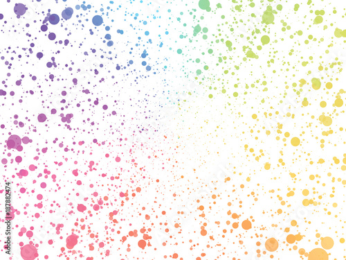 abstract circular color background