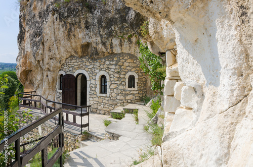 Basarbovo Rock Monastery, Bulgaria photo