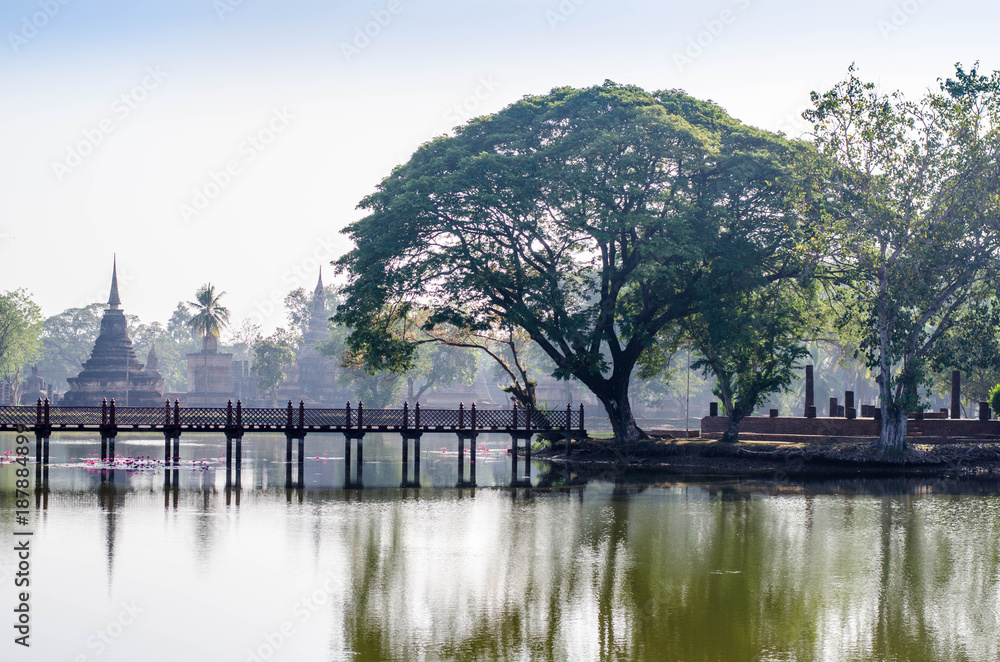 Obraz premium Historic Town of Thailand
