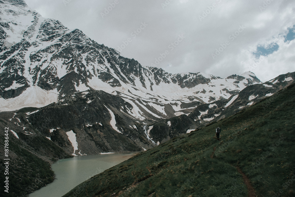 Landscape in Elbrus