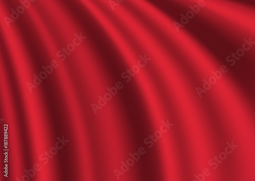 Silk background with some soft folds. Smooth elegant silk or satin luxury cloth texture can use as wedding background. Luxurious Christmas background or New Year background design.