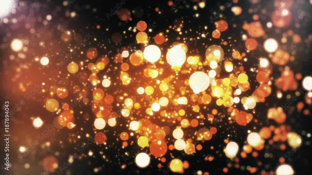 Seamless festive background with blurred bokeh particles Seamless festive background with blurred bokeh particles