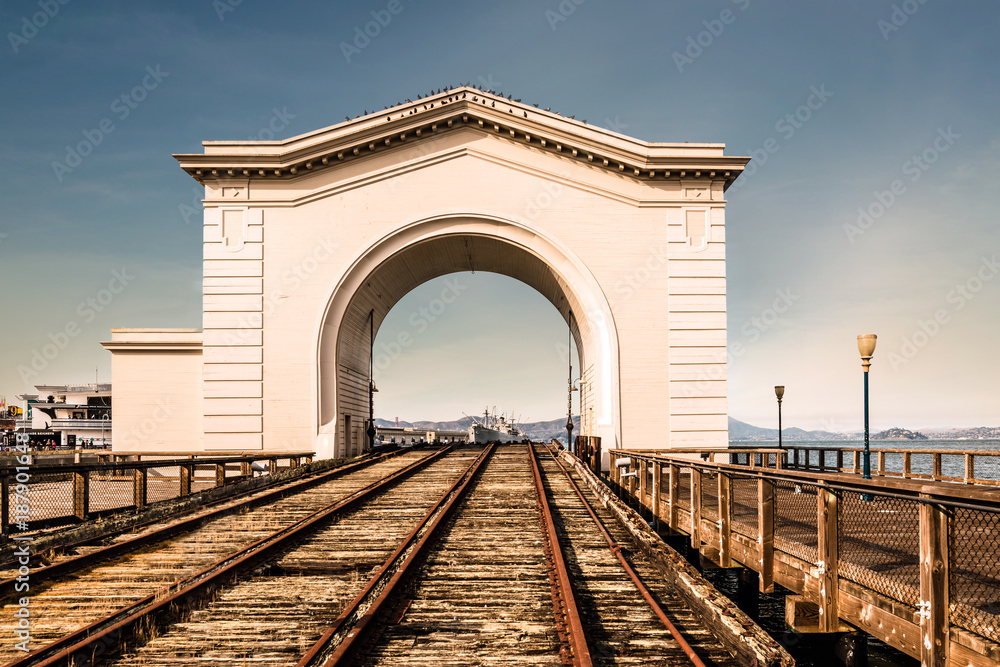 Fishermans Wharf Arch - San Francisco