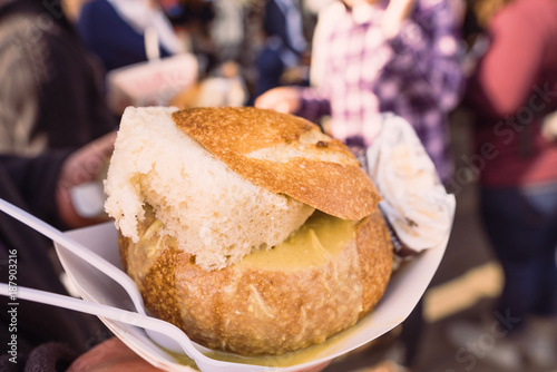 Photography casse croûte typique du port de San Francisco
