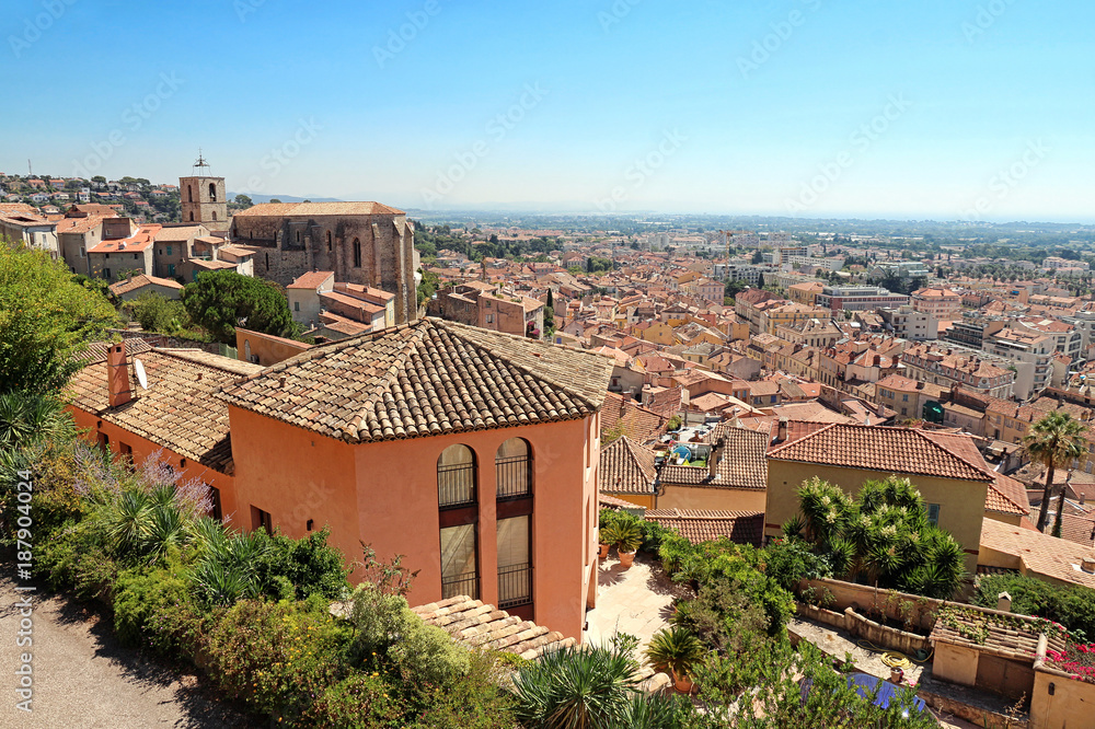 View from the hill above Hyères - Provence - France