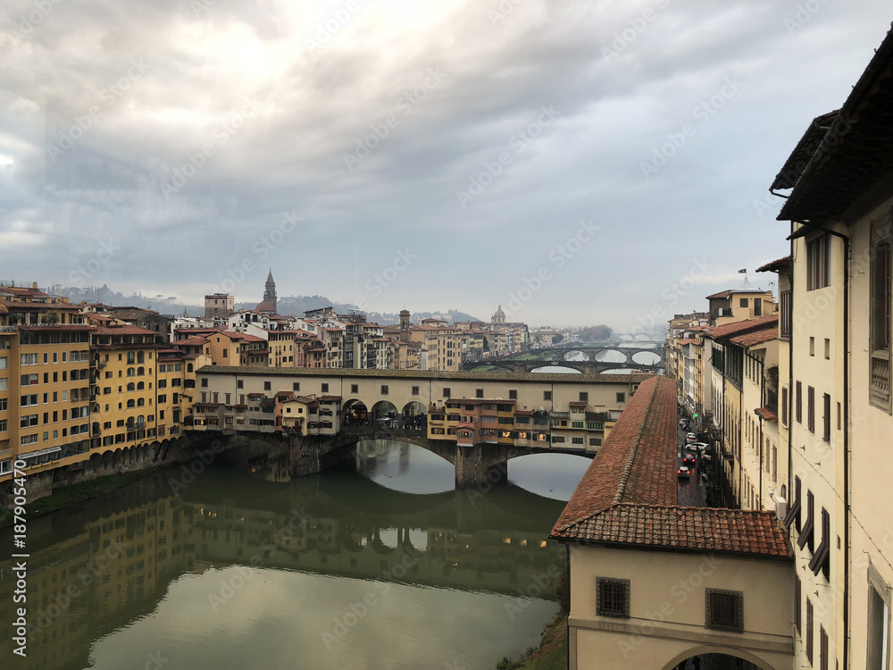 Firenze, Arno al Ponte Vecchio