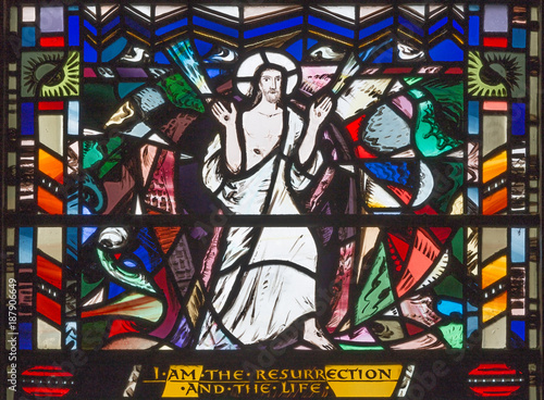 LONDON, GREAT BRITAIN - SEPTEMBER 16, 2017: The scene of Resurrection the sta...