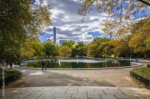 Centeral park at Manhattan photo