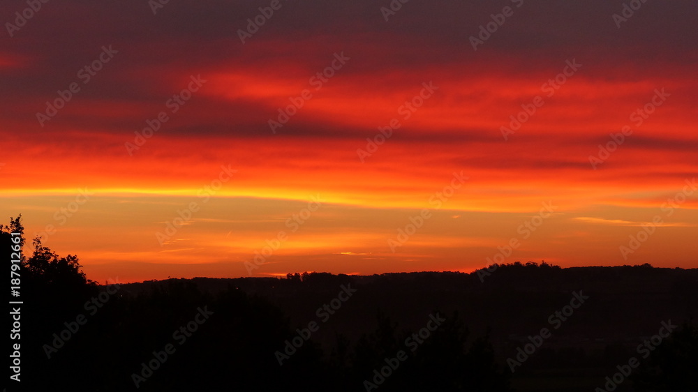 coucher de soleil coucher de soleil