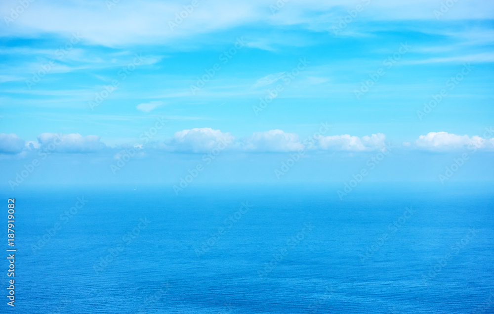 Atlantic ocean and sky