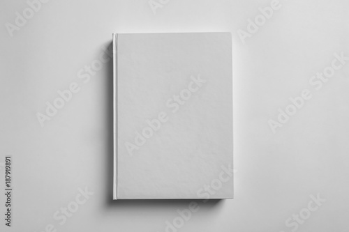 Mock up of book on white background © Africa Studio