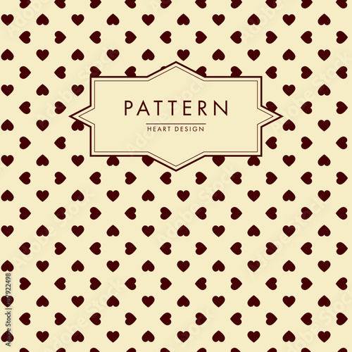 Bezszwowa tekstura z sercem