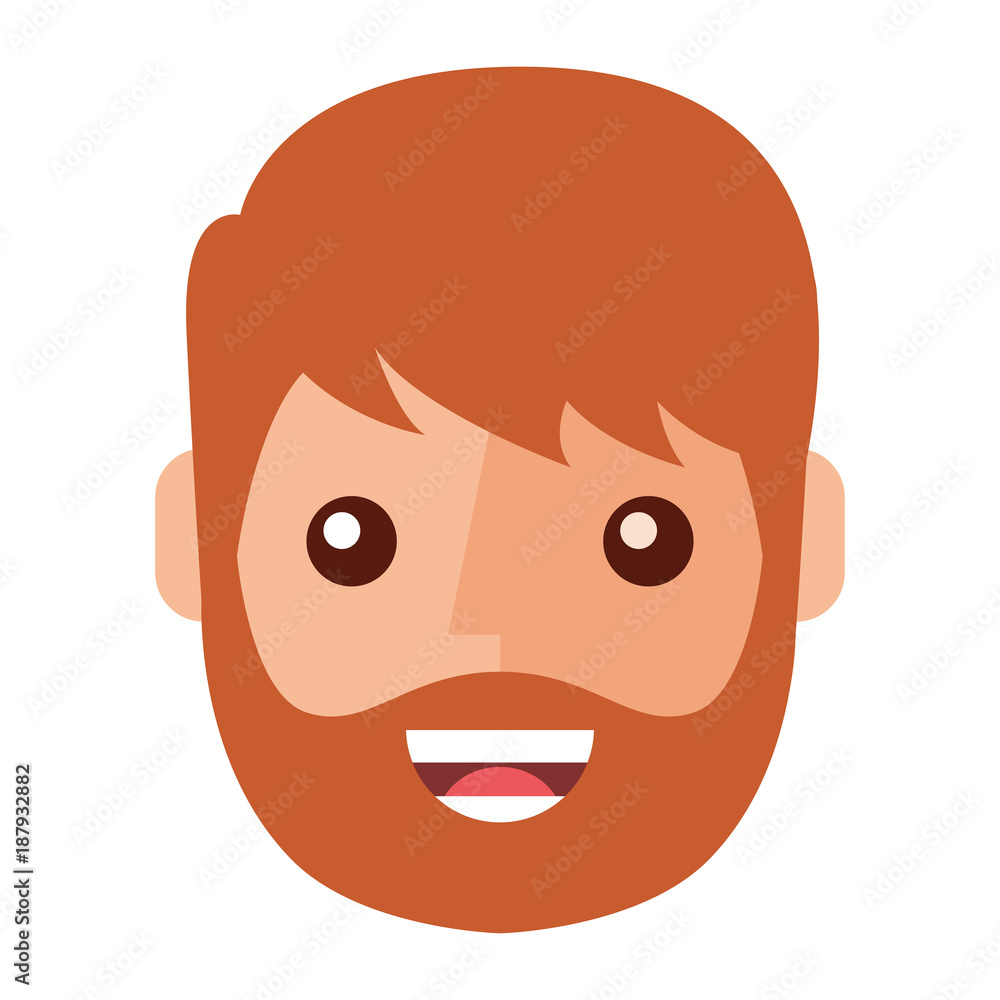 young man happy avatar character vector illustration design young man happy avatar character vector illustration design