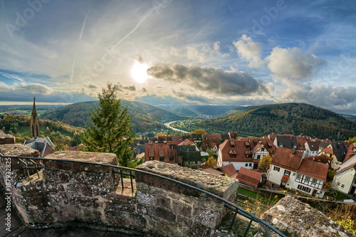 Ausblick in das Neckartal