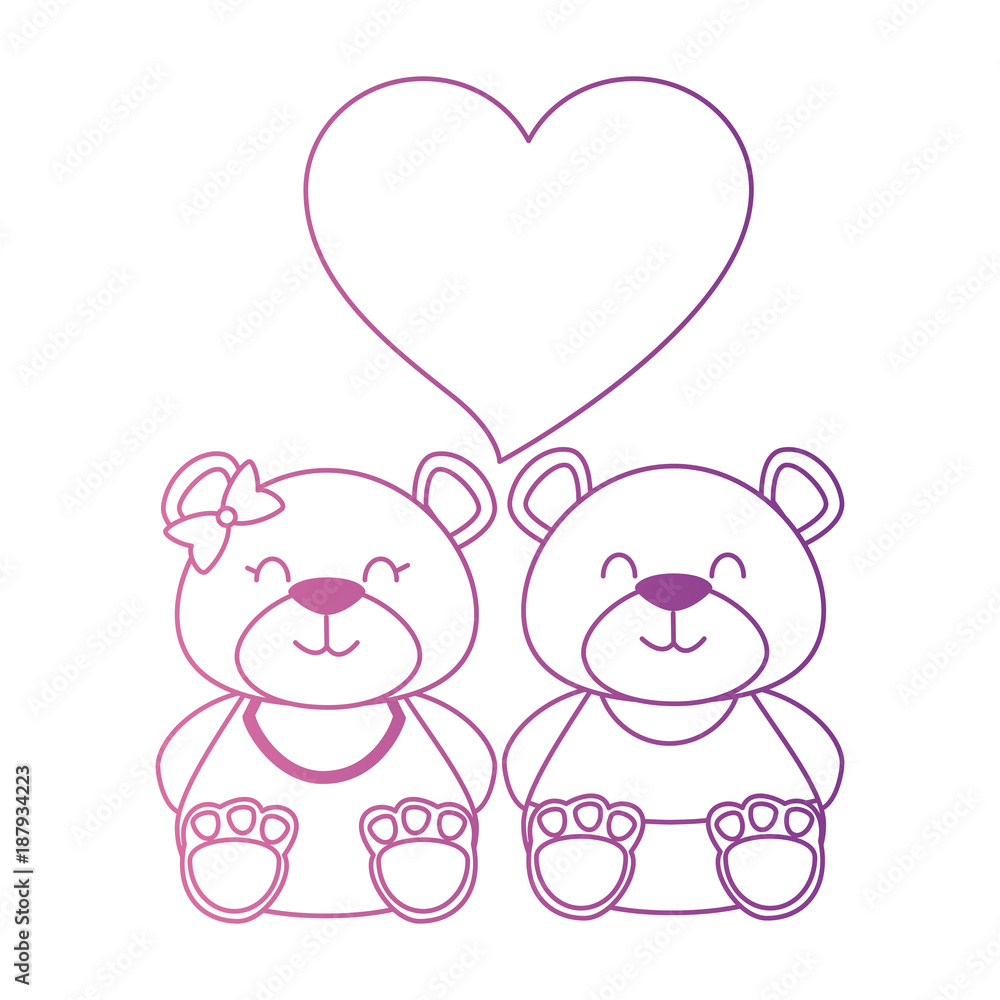 cute bears teddy couple cute bears teddy couple