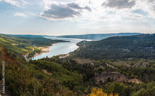 Big lake in a wild nature in Provence, France © Roman Mikhailov