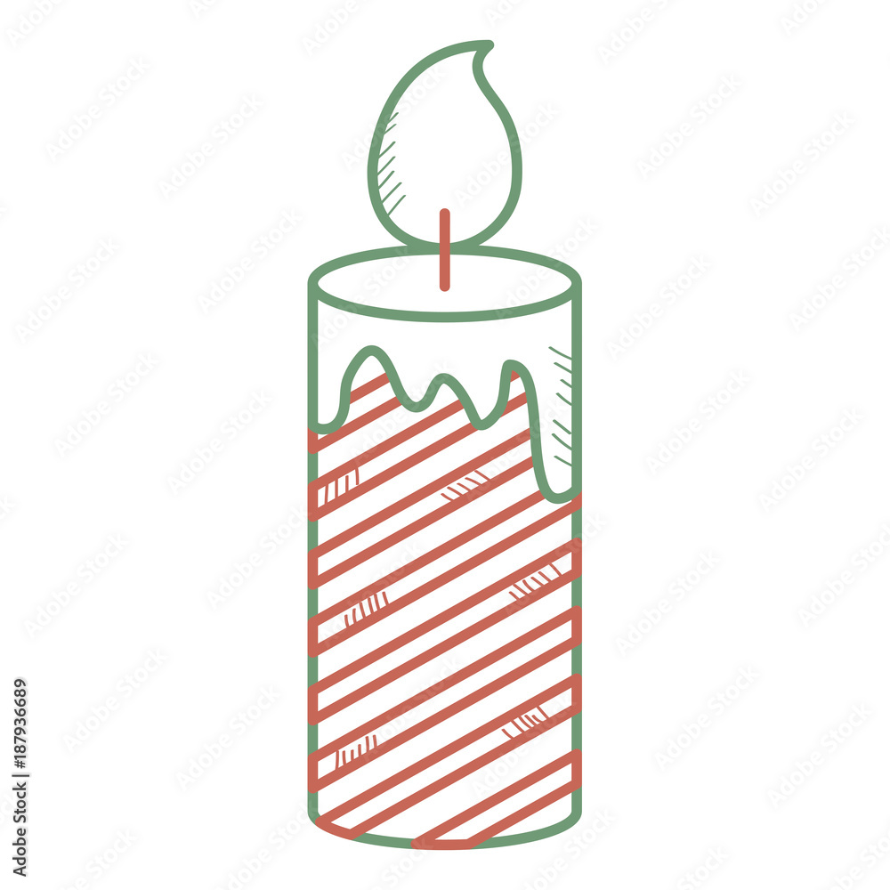 christmas candles decorative icon christmas candles decorative icon