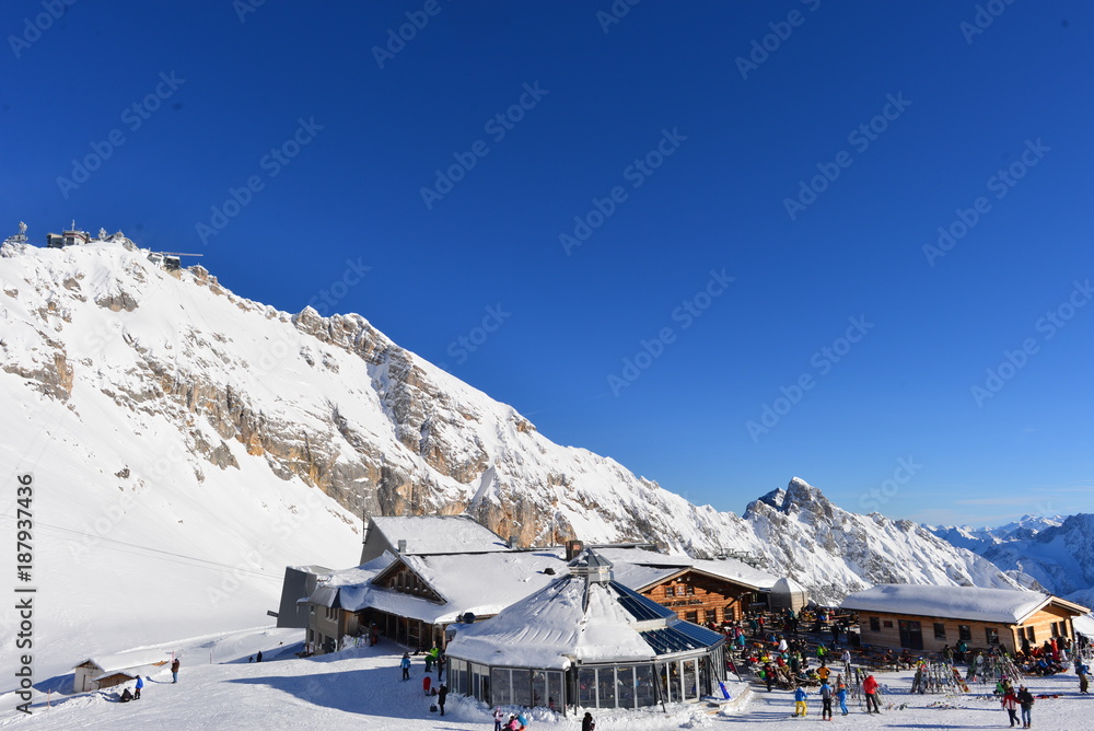 Skigebiet Zugspitzplatt