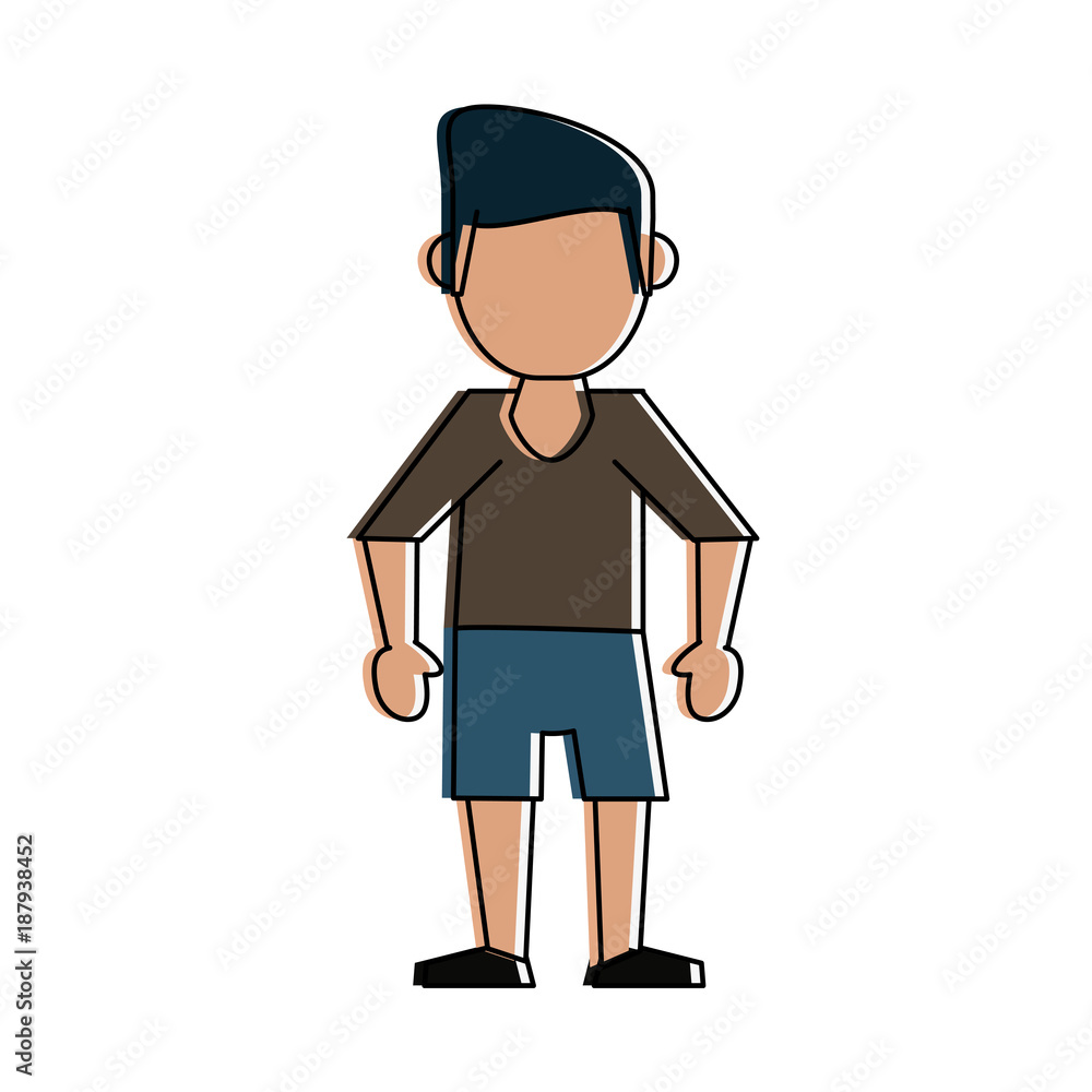 Man avatar cartoon icon vector illustration graphic design Man avatar cartoon icon vector illustration graphic design