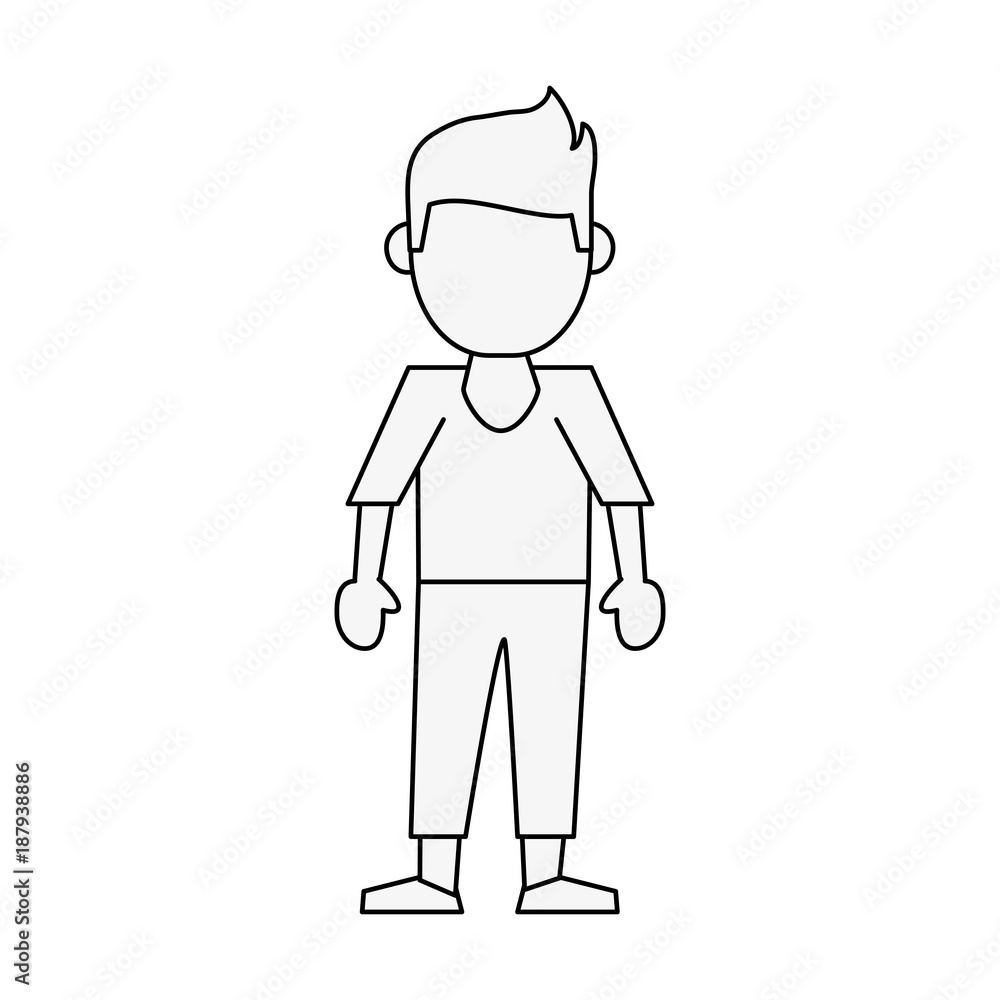 Man avatar cartoon icon vector illustration graphic design Man avatar cartoon icon vector illustration graphic design
