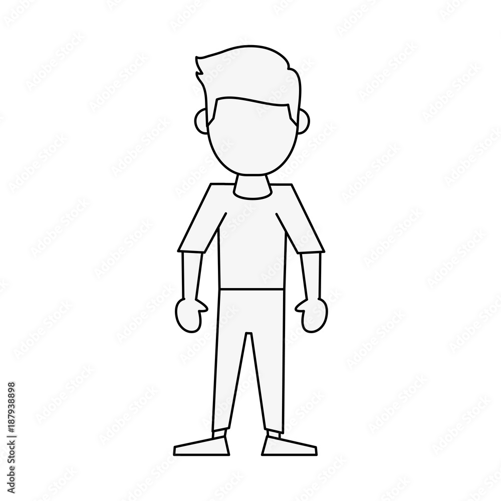 Man avatar cartoon icon vector illustration graphic design Man avatar cartoon icon vector illustration graphic design