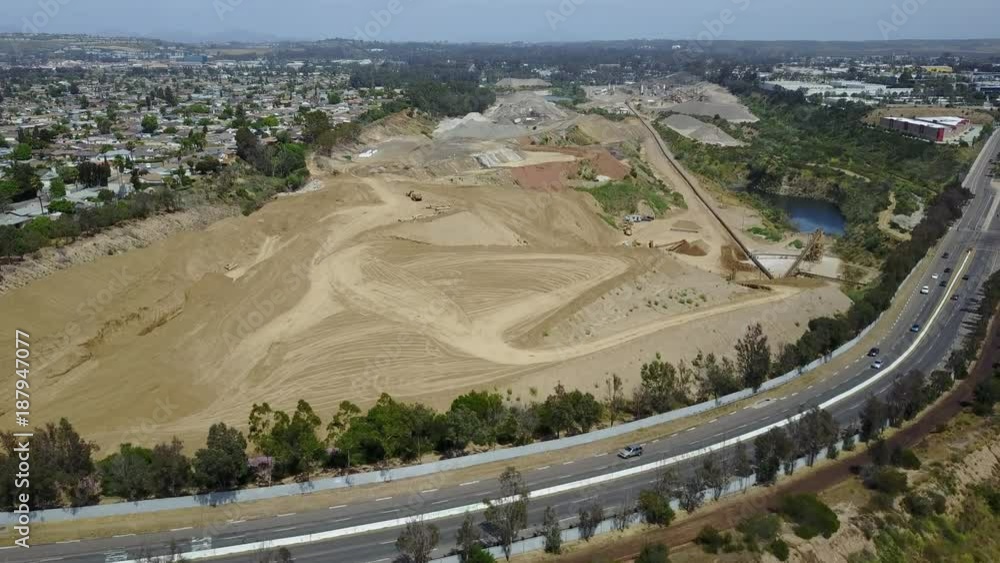 San Diego Mira Mesa Carroll Canyon Quarry Master Plan Drone Video Aerial video of Mira Mesa