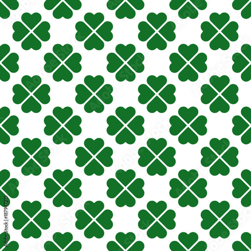 the pattern clover. background for St. Patrick's day