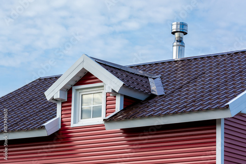 Beautiful roof of the big house