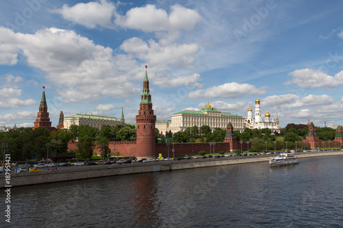 View on the Kremlin and Moskva river
