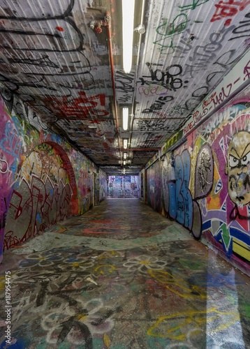 Graffiti tunnels  © Southern Creative