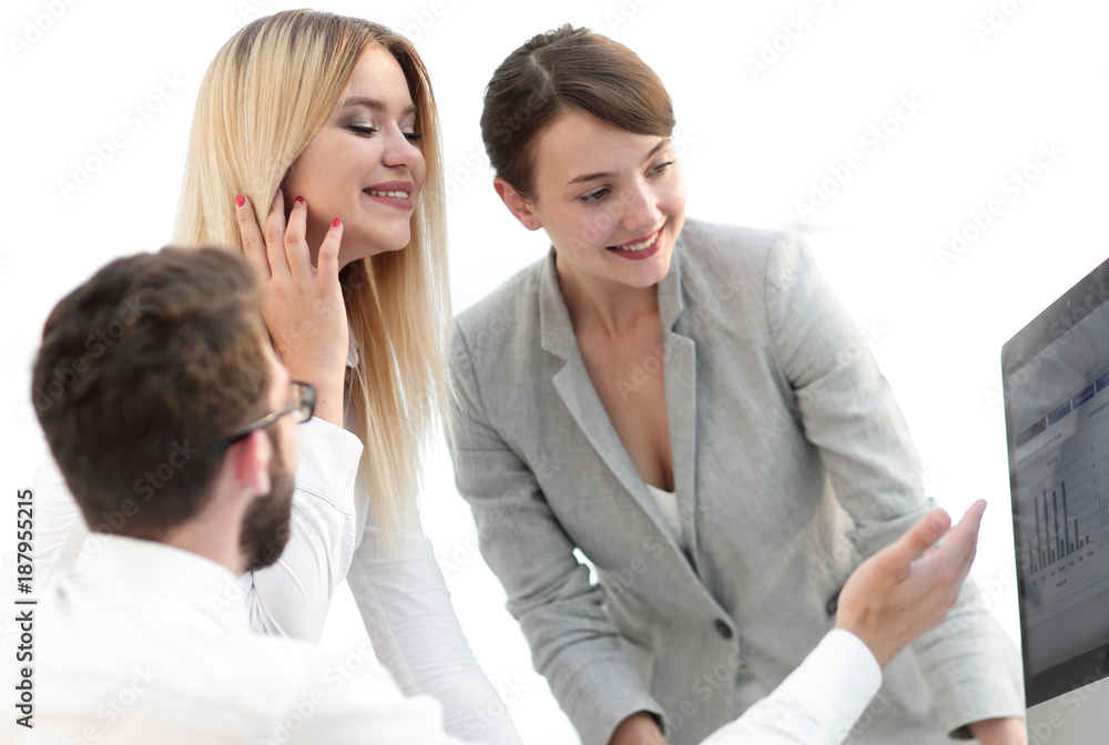 business team discussing work problems business team discussing work problems