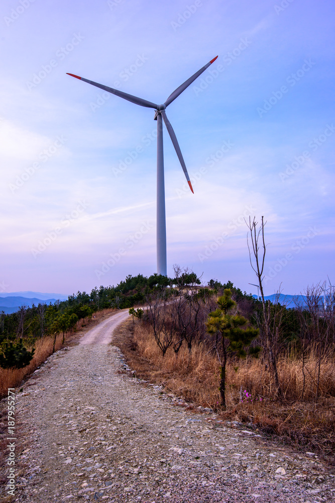 Evening Glow Wind Power Generator