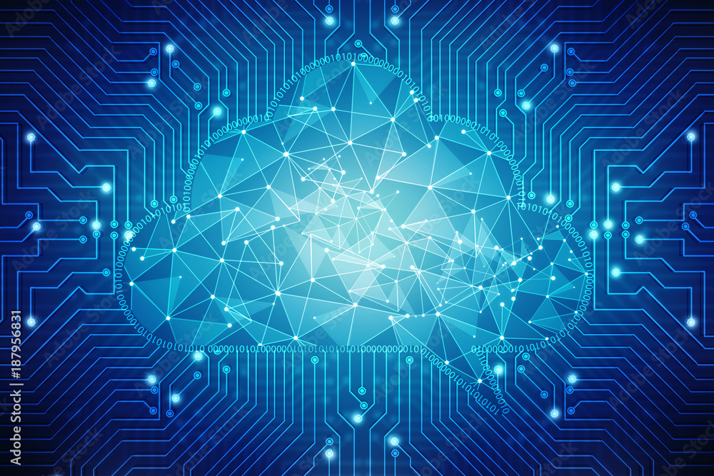 2d rendering Cloud computing, Cloud Computing Concept 2d rendering Cloud computing, Cloud Computing Concept