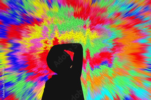 enfant en proie à des hallucinations