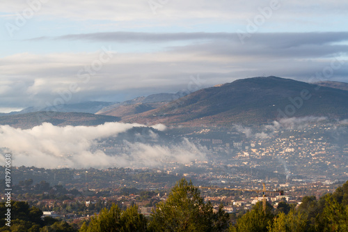 Stadt Grasse in Südfrankreich