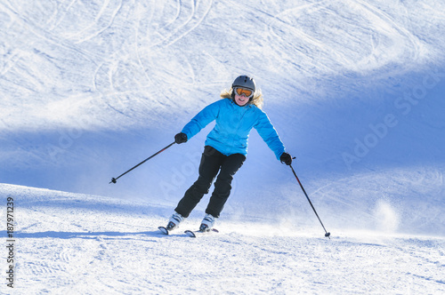 Freude am Skifahren