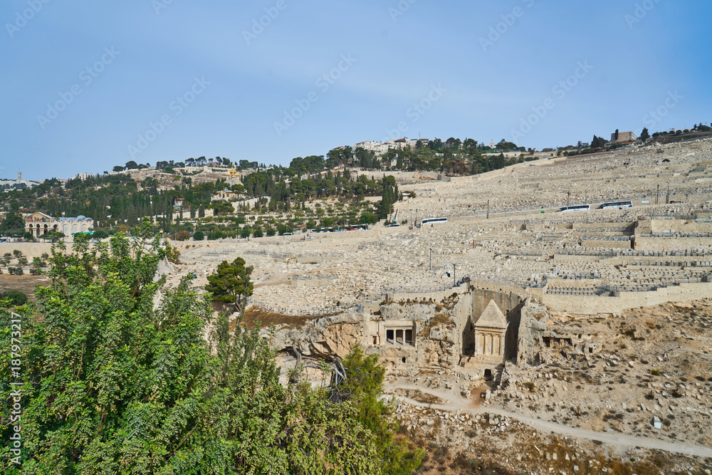 Mount of Olive in Jerusalem, Israel