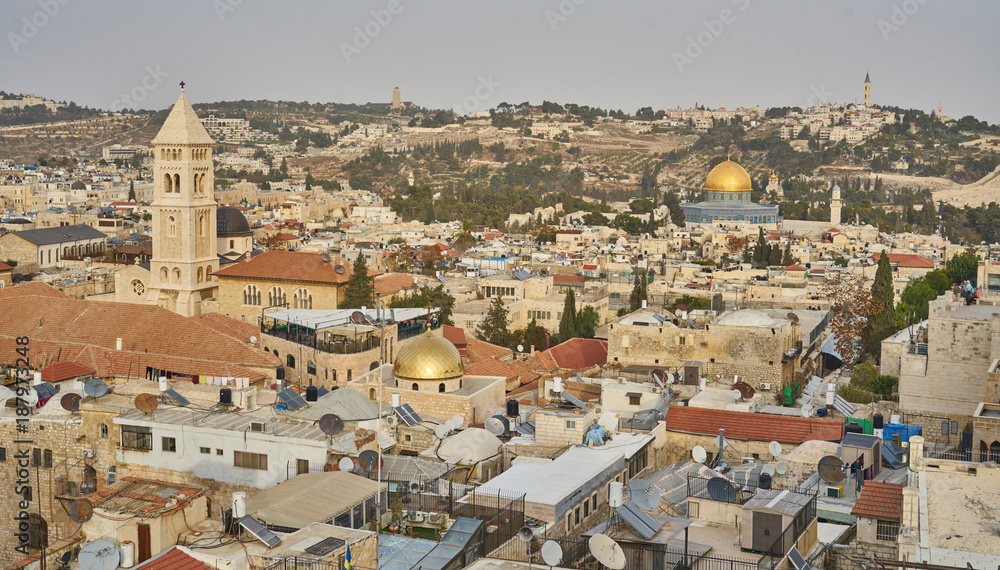 panorama of Jerusalem