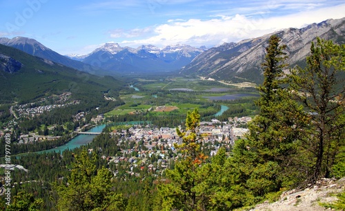 Atemberaubende Landschaft - Banff in den Rocky Mountains