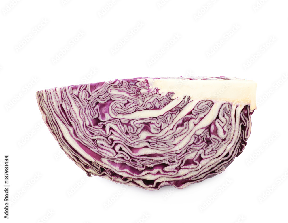 Red cabbage isolated Red cabbage isolated