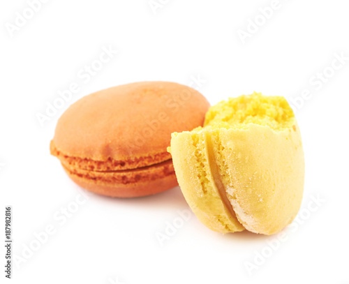 Macaroons composition isolated