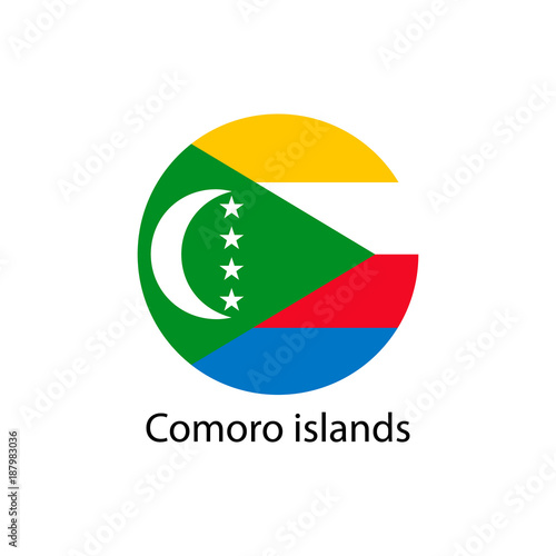 the flag of Comoro islands
