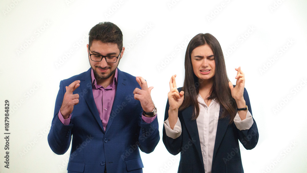 Office staff pray for the success of their chief in elections supporting him in this way Office staff pray for the success of their chief in elections supporting him in this way
