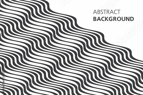 Black and white abstract background