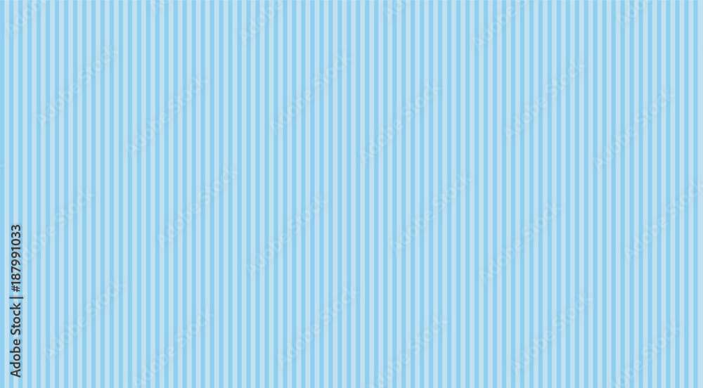 Wrapping Paper Classic Blue & White Striped