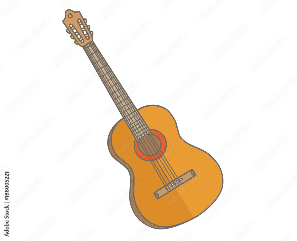 Fototapeta premium Acoustic guitar
